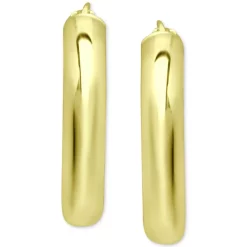 Brand new 🤩 Giani Bernini Medium Polished Hoop Earrings In 18K Gold-Plated Sterling Silver, 1-3/8, Created For Macy's Gold Over Silver 🎉 -Giani Bernini Shop unnamed file 1017