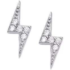Brand new ๐ Giani Bernini Cubic Zirconia Lightning Bolt Stud Earrings In Sterling Silver, Created For Macy's ๐ 7 Brand new ๐ Giani Bernini Cubic Zirconia Lightning Bolt Stud Earrings In Sterling Silver, Created For Macy's ๐ -Giani Bernini Shop unnamed file 1020