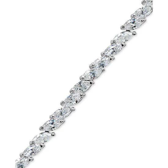 Outlet ❤️ Giani Bernini Cubic Zirconia Marquise Tennis Bracelet In Sterling Silver, Created For Macy's 🧨 3 Outlet ❤️ Giani Bernini Cubic Zirconia Marquise Tennis Bracelet In Sterling Silver, Created For Macy's 🧨 - Image 3