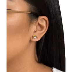 New ⌛ Giani Bernini Brown And White Pave Crystal Dog Face Stud Earrings Set In Sterling Silver White/brown 🌟 -Giani Bernini Shop unnamed file 1132