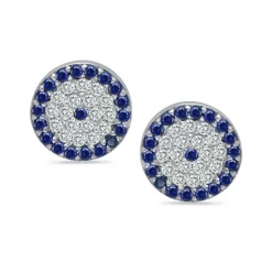 Discount ✔️ Giani Bernini Cubic Zirconia Evil Eye Stud Earrings In Sterling Silver, Created For Macy's 💯 -Giani Bernini Shop unnamed file 1133