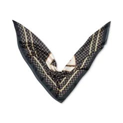 Best Pirce 🥰 Giani Bernini Women's Logo Chain Print Square Scarf Black 😀 -Giani Bernini Shop unnamed file 114