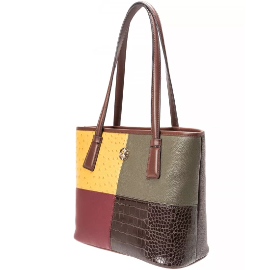 Outlet π₯ Giani Bernini Colorblocked Tote, Created For Macy's Multi Colorblock π― 5 Outlet π₯ Giani Bernini Colorblocked Tote, Created For Macy's Multi Colorblock π― - Image 5