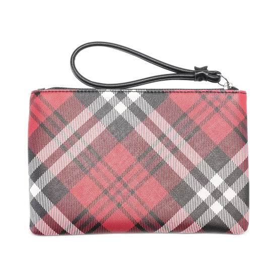 Outlet 𧨠Giani Bernini Wristlet, Created For Macy's Red Plaid π 4 Outlet 𧨠Giani Bernini Wristlet, Created For Macy's Red Plaid π - Image 4