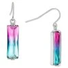 Cheapest 🥰 Giani Bernini Colorful Crystal Drop Earrings In Sterling Silver, Created For Macy's ❤️