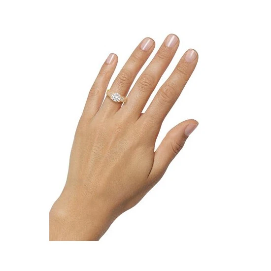 Brand new ๐ Giani Bernini Cubic Zirconia Solitaire Pavรฉ Ring In Gold-Plated Sterling Silver, Created For Macy's Gold Over Silver ๐ 2 Brand new ๐ Giani Bernini Cubic Zirconia Solitaire Pavรฉ Ring In Gold-Plated Sterling Silver, Created For Macy's Gold Over Silver ๐ - Image 2