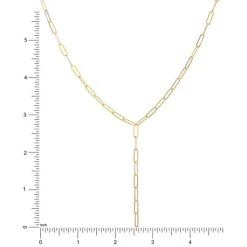 New 🌟 Giani Bernini Paperclip Link 18 Lariat Necklace In 18k Gold-Plated Sterling Silver, Created For Macy's Gold Over Silver 🥰 -Giani Bernini Shop unnamed file 1257