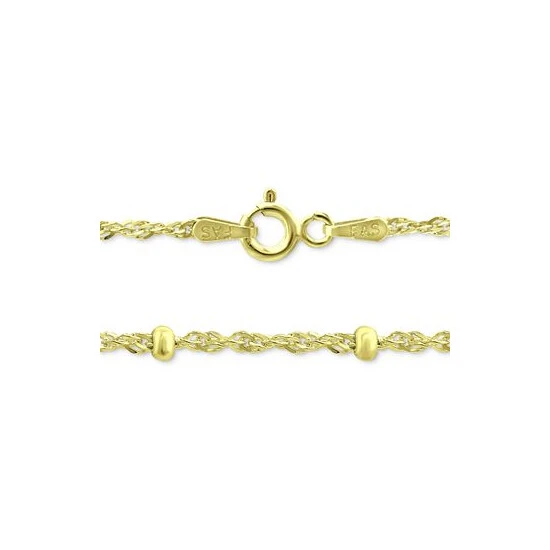 Wholesale ๐ Giani Bernini Beaded Singapore Link Chain Bracelet In 18k Gold-Plated Sterling Silver, Created For Macy's Gold Over Silver โญ 3 Wholesale ๐ Giani Bernini Beaded Singapore Link Chain Bracelet In 18k Gold-Plated Sterling Silver, Created For Macy's Gold Over Silver โญ - Image 3