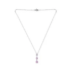 Best deal 🔔 Giani Bernini Pink Cubic Zirconia Journey 18 Pendant Necklace In Sterling Silver, Created For Macy's ⭐ -Giani Bernini Shop unnamed file 1319
