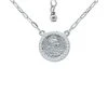 Outlet ❤️ Giani Bernini Cubic Zirconia Coin Pendant Necklace In Sterling Silver, 16 + 2 Extender, Created For Macy's 😉