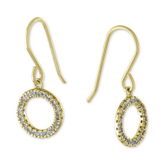 Promo 🥰 Giani Bernini Cubic Zirconia Circle Drop Earrings, Created For Macy's Silver 🎁 1 Promo 🥰 Giani Bernini Cubic Zirconia Circle Drop Earrings, Created For Macy's Silver 🎁