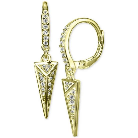 Coupon โจ Giani Bernini Cubic Zirconia Pyramid Drop Earrings, Created For Macy's Gold ๐ฅ 2 Coupon โจ Giani Bernini Cubic Zirconia Pyramid Drop Earrings, Created For Macy's Gold ๐ฅ - Image 2