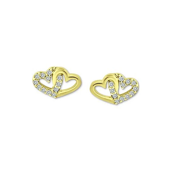 Discount ✨ Giani Bernini Cubic Zirconia Intertwined Hearts Stud Earrings, Created For Macy's White 👏 3 Discount ✨ Giani Bernini Cubic Zirconia Intertwined Hearts Stud Earrings, Created For Macy's White 👏 - Image 3
