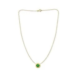 Buy 👍 Giani Bernini Green Cubic Zirconia Framed 16 Pendant Necklace, Created For Macy's Silver 🎁 -Giani Bernini Shop unnamed file 1406