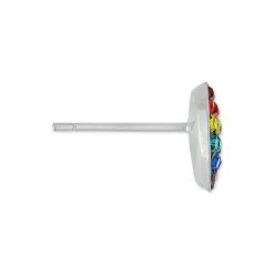 Flash Sale ✔️ Giani Bernini Crystal Rainbow Heart Stud Earrings In Sterling Silver, Created For Macy's Multi 👍 -Giani Bernini Shop unnamed file 1419