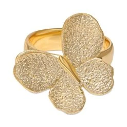 Best Pirce ⭐ Giani Bernini Butterfly Statement Ring In 18k Gold-Plated Sterling Silver, Created For Macy's Gold Over Silver 💯