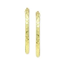 Budget 🌟 Giani Bernini Small Textured Hoop Earrings In 18k Gold-Plated Sterling Silver, 3/4, Created For Macy's 18k Gold Over Sterling Silver 😍 -Giani Bernini Shop unnamed file 1470