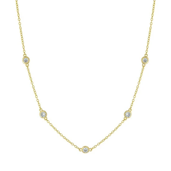 Top 10 ✨ Giani Bernini Cubic Zirconia Statement Necklace In Gold-Plated Sterling Silver, 16 + 2 Extender, Created For Macy's Yellow Gold 🛒 1 Top 10 ✨ Giani Bernini Cubic Zirconia Statement Necklace In Gold-Plated Sterling Silver, 16 + 2 Extender, Created For Macy's Yellow Gold 🛒