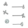 Top 10 ✨ Giani Bernini 3-Pc. Set Cubic Zirconia Bead Stud Earrings In Sterling Silver, Created For Macy's 🎉