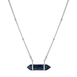 Budget π Giani Bernini Lapis Hexagon Pendant Necklace In Sterling Silver, 16 + 2 Extender, Created For Macy's π