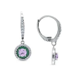 Best reviews of ⭐ Giani Bernini Amethyst (1/4 Ct. T.w.), Cubic Zirconia, & Enamel Circle Dangle Hoop Earrings In Sterling Silver (Also In Additional Stones), Created For Macy's Opal/turqouise 🌟 -Giani Bernini Shop unnamed file 1657