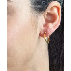 Cheap ⭐ Giani Bernini Polished Small Hoop Earrings In 18k Gold-Plated Sterling Silver, 15mm, Created For Macy's Gold Over Silver 🔔 -Giani Bernini Shop unnamed file 166