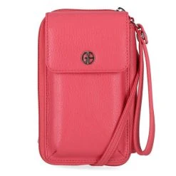 Coupon ๐งจ Giani Bernini Softy Leather Tech Crossbody Wallet, Created For Macy's 24gb-champ โ