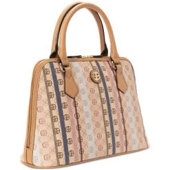 Budget 🧨 Giani Bernini Signature Stripe Dome Faux Leather Satchel, Created For Macy's Taupe Multi 🥰 8 Budget 🧨 Giani Bernini Signature Stripe Dome Faux Leather Satchel, Created For Macy's Taupe Multi 🥰 -Giani Bernini Shop unnamed file 1707
