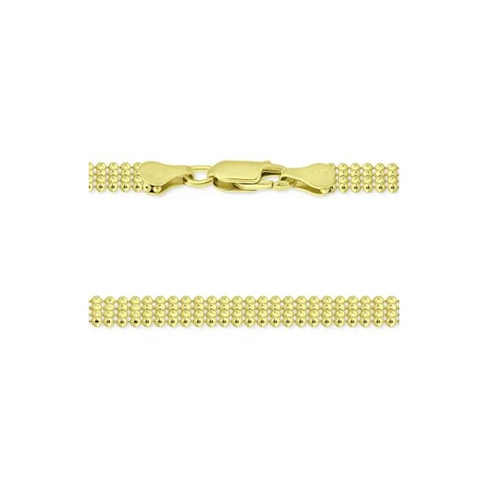 Buy 🧨 Giani Bernini Four Row Bead Chain Bracelet In 18k Gold-Plated Sterling Silver, Created For Macy's ✨ 3 Buy 🧨 Giani Bernini Four Row Bead Chain Bracelet In 18k Gold-Plated Sterling Silver, Created For Macy's ✨ - Image 3