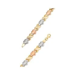 Coupon 🌟 Giani Bernini Hearts & Kisses 17 Statement Necklace In 18k Tricolor Gold-Plated Sterling Silver, Created For Macy's (Also In Gold Over Silver And Sterling Silver) ❤️ -Giani Bernini Shop unnamed file 1822