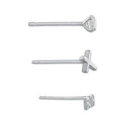 Best deal 😀 Giani Bernini 3-Pc. Set Cubic Zirconia & Faith-Themed Stud Earrings In Sterling Silver, Created For Macy's 🥰 -Giani Bernini Shop unnamed file 1869