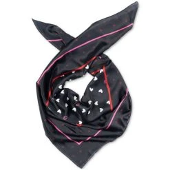 New 💯 Giani Bernini Women's Scribble Hearts Square Scarf Black 💯 -Giani Bernini Shop unnamed file 1925