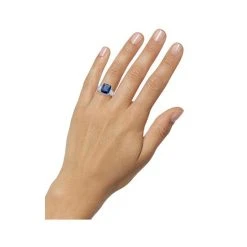 Promo 🔥 Giani Bernini Cubic Zirconia Blue Statement Ring In Sterling Silver 👏 -Giani Bernini Shop unnamed file 1934
