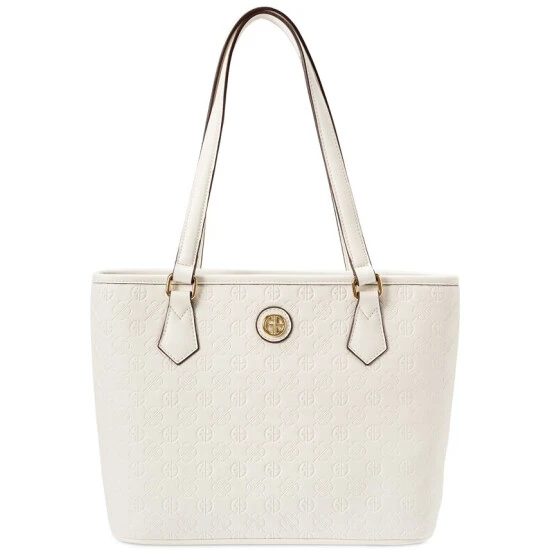 Promo π Giani Bernini Debossed Signature Tote, Created For Macy's White β¨ 1 Promo π Giani Bernini Debossed Signature Tote, Created For Macy's White β¨