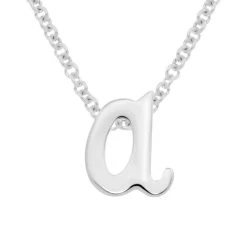New 😍 Giani Bernini Lower Case Initial Pendant In Sterling Silver 🧨