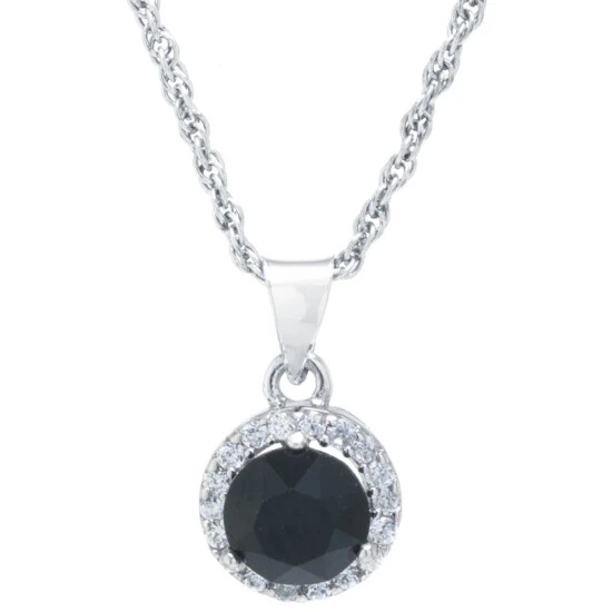Hot Sale โ Giani Bernini Crystal And Cubic Zirconia Halo 18 Pendant Necklace In Sterling Silver, Created For Macy's Blue ๐ 1 Hot Sale โ Giani Bernini Crystal And Cubic Zirconia Halo 18 Pendant Necklace In Sterling Silver, Created For Macy's Blue ๐