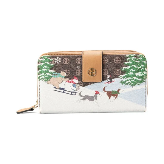 Brand new 😉 Giani Bernini Sledding Wallet, Created For Macy's Brown Signature 🔔 1 Brand new 😉 Giani Bernini Sledding Wallet, Created For Macy's Brown Signature 🔔
