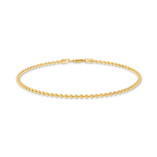 Budget ๐ Giani Bernini Beaded Link Ankle Bracelet In 18k Gold-Plated Sterling Silver, Created For Macy's Gold Over Silver ๐ฏ 2 Budget ๐ Giani Bernini Beaded Link Ankle Bracelet In 18k Gold-Plated Sterling Silver, Created For Macy's Gold Over Silver ๐ฏ - Image 2