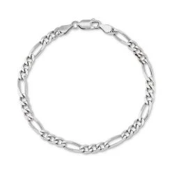 Cheap β Giani Bernini Figaro Link Chain Bracelet In Sterling Silver, Created For Macy's π§¨