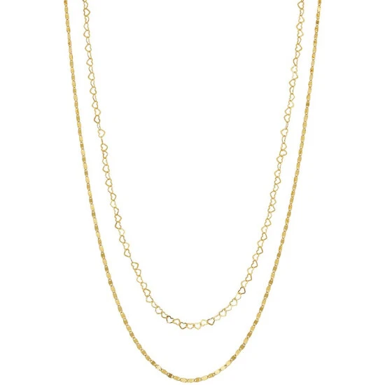 Coupon ๐ Giani Bernini Heart Chain 18 Layered Necklace In 18k Gold-Plated Sterling Silver, Created For Macy's ๐ฅ 1 Coupon ๐ Giani Bernini Heart Chain 18 Layered Necklace In 18k Gold-Plated Sterling Silver, Created For Macy's ๐ฅ