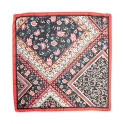 Promo ⭐ Giani Bernini 😉 Women's Patchwork Floral Square Scarf Black Neutral 🌟 -Giani Bernini Shop unnamed file 229