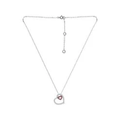 Flash Sale 👍 Giani Bernini Lab-Created Ruby & Cubic Zirconia Heart-in-Heart Pendant Necklace In Sterling Silver, 16 + 2 Extender, Created For Macy's Red ✨ -Giani Bernini Shop unnamed file 2352