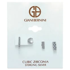 Wholesale ✨ Giani Bernini 4-Pc. Set Cubic Zirconia Stud & Hoop Earrings, Created For Macy's Gold Over Silver 😍 -Giani Bernini Shop unnamed file 2367