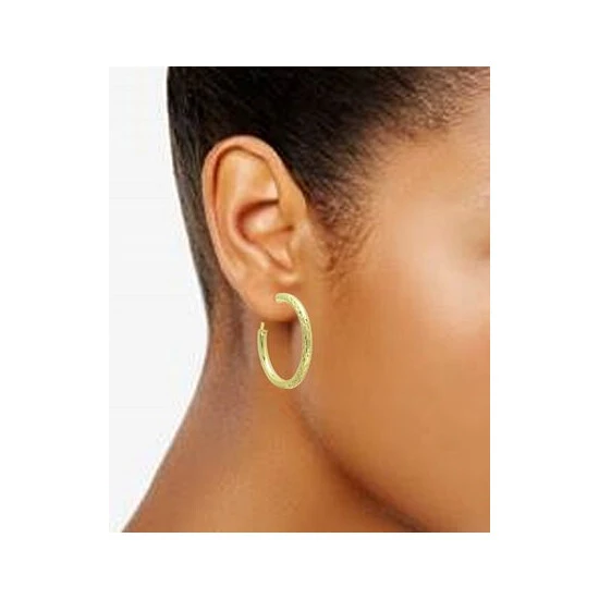 Wholesale ๐ Giani Bernini Medium Hoop Earrings In 18k Gold-Plated Sterling Silver, 1-1/2, Created For Macy's 18k Gold Over Sterling Silver โ๏ธ 2 Wholesale ๐ Giani Bernini Medium Hoop Earrings In 18k Gold-Plated Sterling Silver, 1-1/2, Created For Macy's 18k Gold Over Sterling Silver โ๏ธ - Image 2