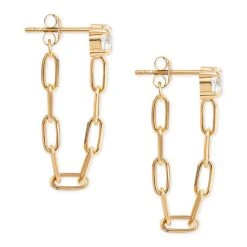 Brand new ⭐ Giani Bernini Cubic Zirconia Paperclip Link Front To Back Earrings In 18k Gold-Plated Sterling Silver, Created For Macy's 😉 8 Brand new ⭐ Giani Bernini Cubic Zirconia Paperclip Link Front To Back Earrings In 18k Gold-Plated Sterling Silver, Created For Macy's 😉 -Giani Bernini Shop unnamed file 2451