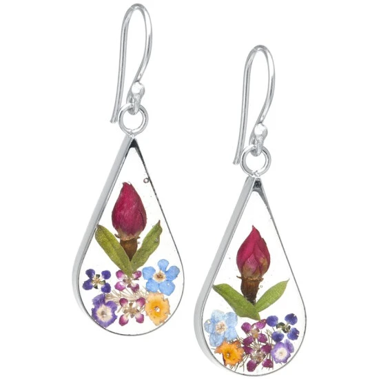 New ๐ Giani Bernini Medium Teardrop Dried Flower Earrings In Sterling Silver. Available In Multi, Blue, Yellow Or Purple ๐งจ 1 New ๐ Giani Bernini Medium Teardrop Dried Flower Earrings In Sterling Silver. Available In Multi, Blue, Yellow Or Purple ๐งจ