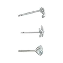 Discount 🎁 Giani Bernini 3-Pc. Set Cubic Zirconia Nautical-Themed Stud Earrings In Sterling Silver, Created For Macy's ✨ -Giani Bernini Shop unnamed file 2487