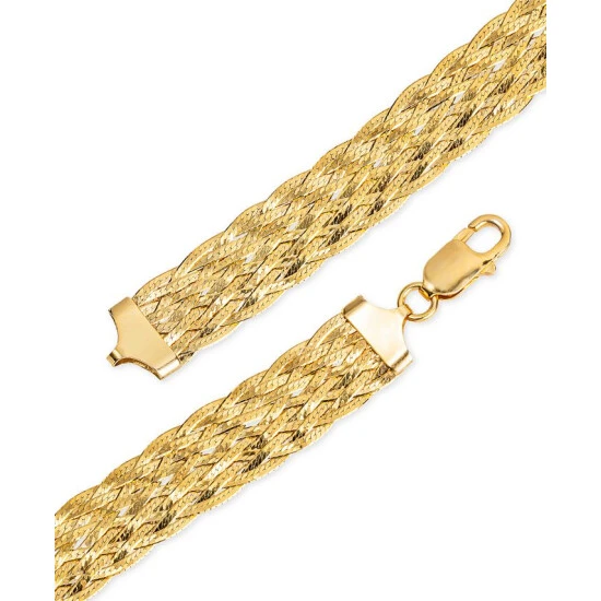 Top 10 ๐คฉ Giani Bernini Braided Link Bracelet In 18k Gold-Plated Sterling Silver, Created For Macy's โ 2 Top 10 ๐คฉ Giani Bernini Braided Link Bracelet In 18k Gold-Plated Sterling Silver, Created For Macy's โ - Image 2