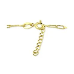 New ✨ Giani Bernini Paperclip Link Ankle Bracelet In Sterling Silver And 18k Over Silver, Created For Macy's ✔️ -Giani Bernini Shop unnamed file 2513