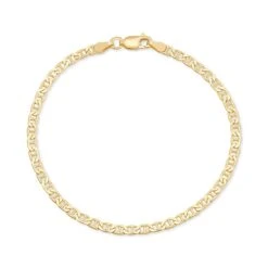 Outlet ⌛ Giani Bernini Mariner Link Chain Bracelet In 18k Gold-Plated Sterling Silver, Created For Macy's ❤️